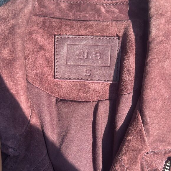 Blank NYC Suede Maroon Jacket - Picture 2 of 12